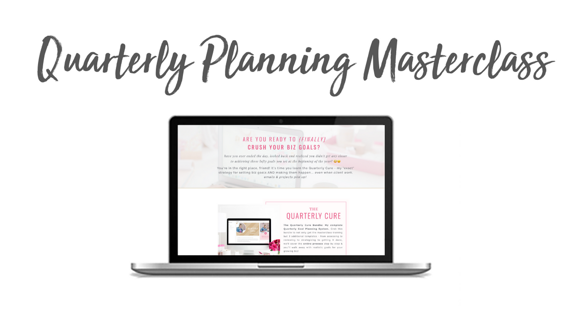 Quarterly Planning Masterclass